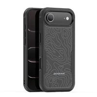 Dėklas Dux Ducis Shld Apple iPhone Air juodas (Contour Pattern)