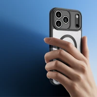 Dux Ducis AIMO magnetinis dėklas iPhone 17 Pro suderinamas su MagSafe - juodas