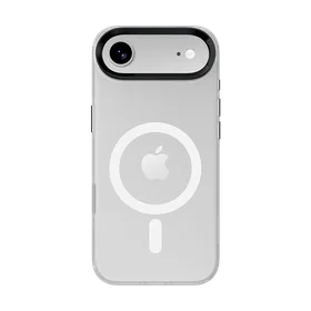 Benks magnetinis Lucid Armor dėklas telefonui (0068) Iphone 17 Air baltas (su fotoaparato valdymo mygtuku)