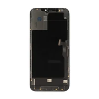 Mecanico LCD ekranas Incell Iphone 12 Pro Max juodas su rėmeliu