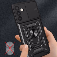 Tech-Protect CamShield Pro dėklas telefonui Samsung Galaxy M15 5G - juodas