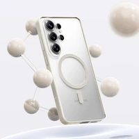 Rock Crystal Armor Series Magnetic Case for Samsung Galaxy S26 Plus black