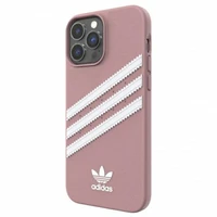 Adidas OR Formuotas dėklas PU iPhone 13 Pro Max - rožinė