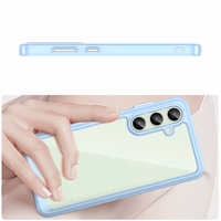 Kosmoso dėklas su gelio rėmu Samsung Galaxy S24 FE - mėlynas