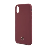 Mercedes Silicone Line dėklas telefonui iPhone X/XS - raudonas