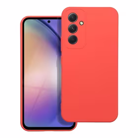 SILIKONINIS dėklas telefonui SAMSUNG A54 5G persikų