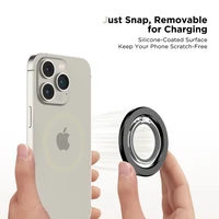 Tech-Protect MMR300 magnetinis laikiklis / žiedas su MagSafe - juodas