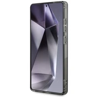 Guess Glitter Circle Classic Logo Magnetinis dėklas telefonui Samsung Galaxy S25 Ultra juodas