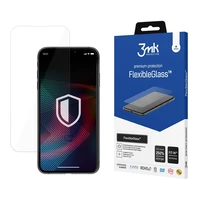 Grūdintas stiklas iPhone 14 Pro Max / 14 Plus hibridinis lankstus 7H iš 3mk FlexibleGlass serijos