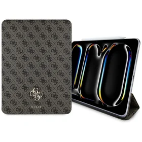 Guess GUFC13PM24PS4SGW iPad Pro 13" 2024 rudas Magnetinis 4G Didelis Logotipas