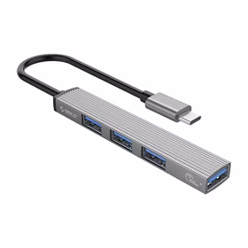 Orico AH-13 USB-C Hub prijungimo stotelė 1x USB-A 3.0 + 3x USB-A 2.0 - pilka