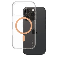 CARE by PanzerGlass Flagmano dėklas telefonui iPhone 16 Pro 6.3" persikinis Magnetinis 1374