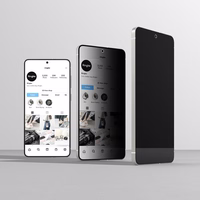 Ringke Easy Slide 2 rinkinys privatumo stiklas Samsung Galaxy S25 Edge