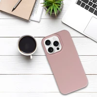 Tel Protect silikoninis dėklas telefonui Iphone 16 Pro pudrinis