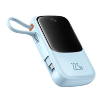 Baseus Qpow Pro+ 22.5W 10000mAh USB-C Išorinė baterija - Mėlyna