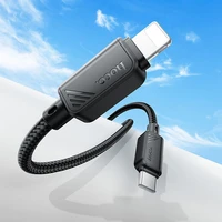 Kabelis USB C į Lightning Hoco PD 27W 1 m X113 juodas
