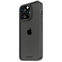 PanzerGlass ClearCase Dėklas telefonui iPhone 15 Pro Max – militārā klasė sertifikuotas, ska idrus ir juodas