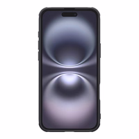Nillkin Super Frosted Shield Pro Magnetinis dėklas telefonui iPhone 16 Plus - juodas