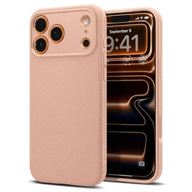 Spigen Liquid Air dėklas telefonui iPhone 17 Pro - titano rožinė