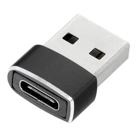 Adapteris Type-C į USB A – juodas