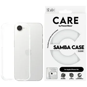 CARE by PanzerGlass Mados iPhone 16e dėklas - skaidrus
