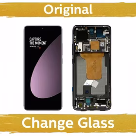 LCD ekranas suderinamas su Xiaomi 12 (12S / 12X) su rėmeliu / pilkas / (Renewed: China)