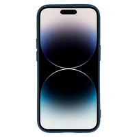 Vennus Silikoninis širdies dizaino dėklas telefonui Iphone 14 Pro dizainas 1 tamsiai mėlynas