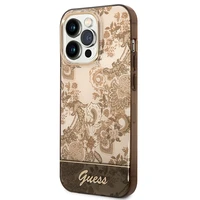 Guess GUHCP14LHGPLHC iPhone 14 Pro 6.1 ochrinis kietasis dėklas Porcelain Collection