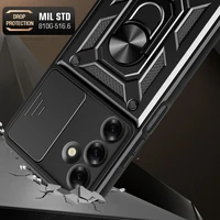 Tech-Protect Camshield Pro dėklas Samsung Galaxy M35 5G - juodas