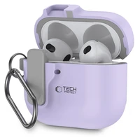Tech-Protect Slim Hook dėklas AirPods 4 - violetinis