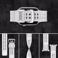 Dirželis Triple Protection Apple Watch 38 / 40 / 41 mm apyrankė – permatoma