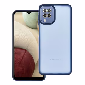 VARIETE dėklas telefonui SAMSUNG A12 / M12 tamsiai mėlynas