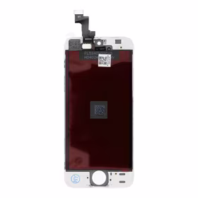 FixCell LCD ekranas IPHONE 5S SE (1gen) baltas (aukštas ryškumas)