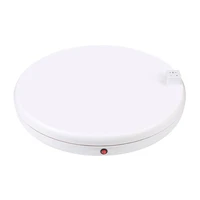 Besisukantis eksponavimo stendas Puluz su maitinimo lizdu 45 cm (baltas)