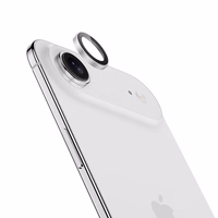 Benks grūdintas stiklas DR Sapphire Lens Protector kamerai iPhone 17 Air (1 lęšis) sidabrinis