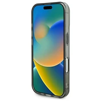 Guess IML Heart dėklas telefonui iPhone 16 Plus - juodas
