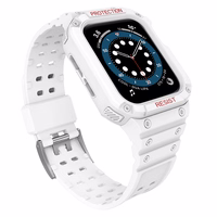 Protect dirželis Apple Watch 38/40/41mm šarvuotas dėklas dirželis - baltas