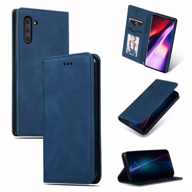 Dėklas Business Style Xiaomi Redmi Note 14 Pro Plus 5G tamsiai mėlynas