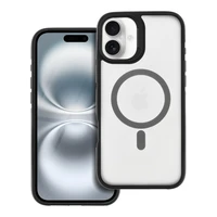 NEO dėklas iPhone 16 Plus suderinamas su MagSafe juodas