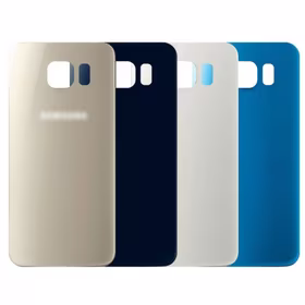 Galinis dangtelis skirtas Samsung G925F S6 Edge juodas / mėlynas HQ