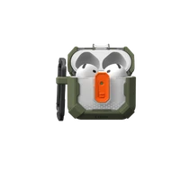 UAG Plasma Dėklas AirPods 4 - alyvuogių spalvos