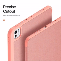 Dėklas Dux Ducis "Domo" Xiaomi Pad 7S Pro 12.5" rožinis