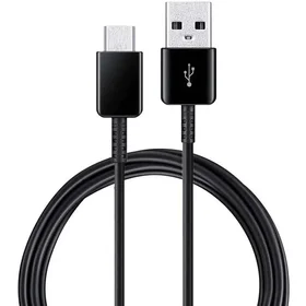 Samsung EP-DG970BBE USB-A – USB-C kabelis 1.5m (OOB didmeninė – pakaitinė pakuotė) – juodas