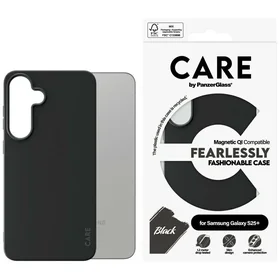 CARE by PanzerGlass Mados QI dėklas telefonui Samsung Galaxy S25+ - Juodas