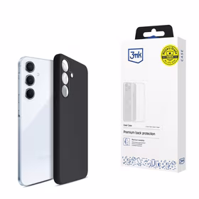 3mk silikoninis dėklas telefonui Samsung Galaxy A55 5G - juodas