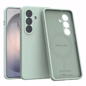 Spacecase silikoninis dėklas Mag Galaxy S26 mėtinė