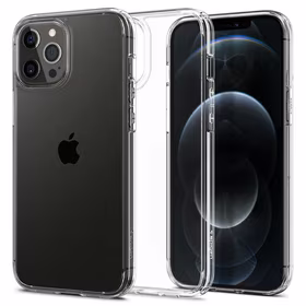 Spigen Ultra Hybrid Dėklas telefonui iPhone 12 / iPhone 12 Pro - Skaidrus