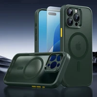 ESR Klasikinis Pro rinkinys Halolock Magnetinis dėklas telefonui iPhone 16 Pro Max (m) - žalias (m)