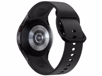 [OUTLET] Samsung Galaxy Watch 4 40mm BT R860N juodas su guminiu dirželiu juodas A klasė