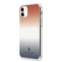 US Polo USHCN61TRDGRB iPhone 11 raudona-mėlyna Gradient Pattern Collection